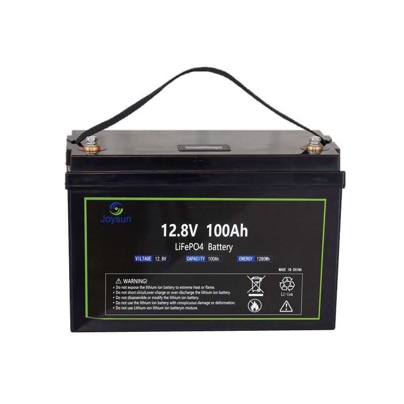 Какво представлява LFP 12,8 V 100 Ah 1280 Wh LiFePO4 батерия с вградена BMS?
